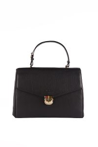 Laptoptas dames van leer zwart